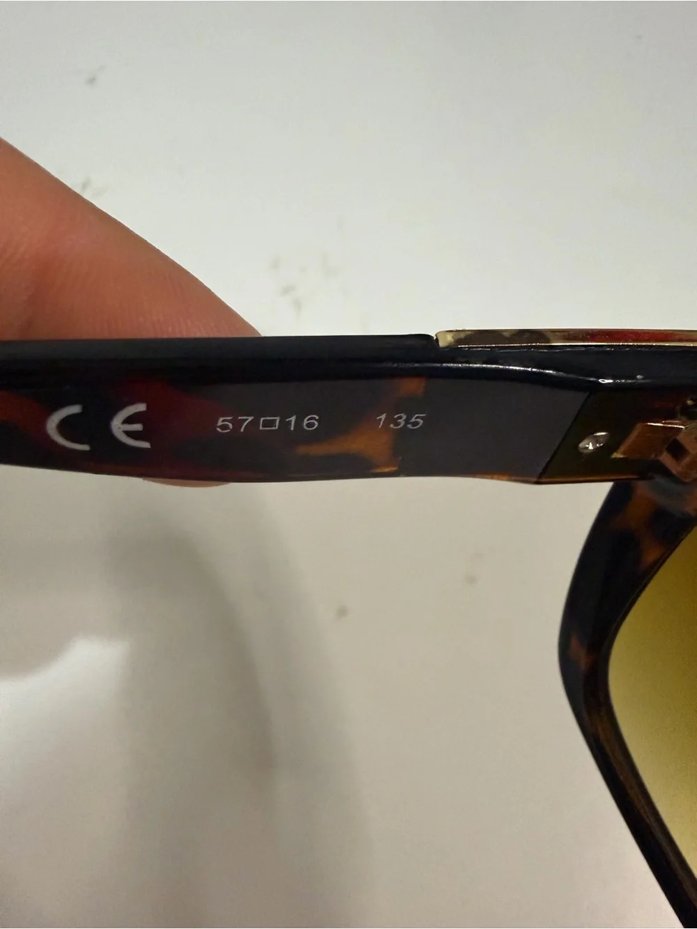 Michael Kors Lucy Sunglasses M2894S 240 Tortoise Shell Gold MK Logo 57-16-135⁠